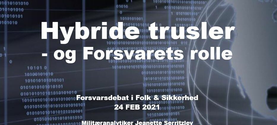 Webinar: FORSVARSDEBAT