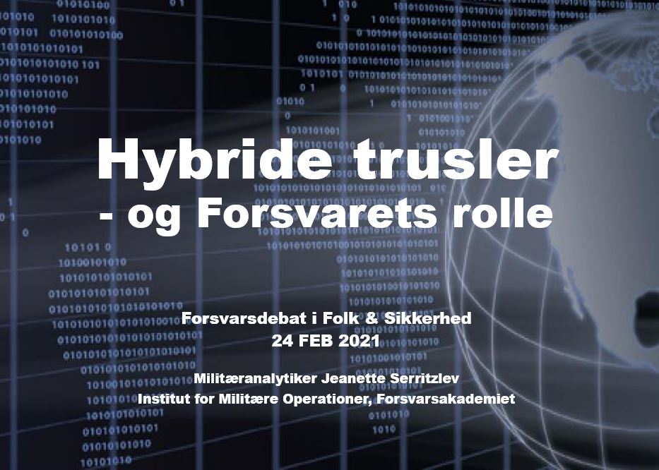 Webinar: FORSVARSDEBAT